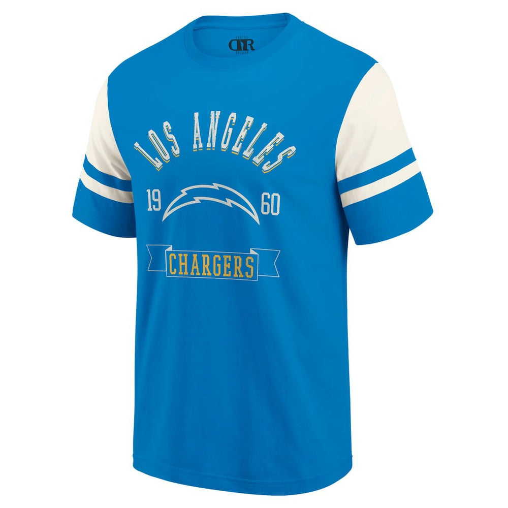 Los Angeles Chargers Fanatics Darius Rucker Collection Football T-Shirt