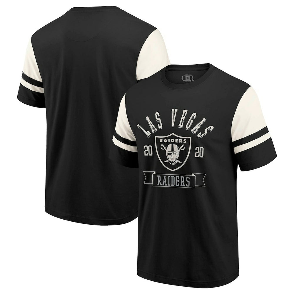 Las Vegas Raiders Fanatics Darius Rucker Collection Football T-Shirt