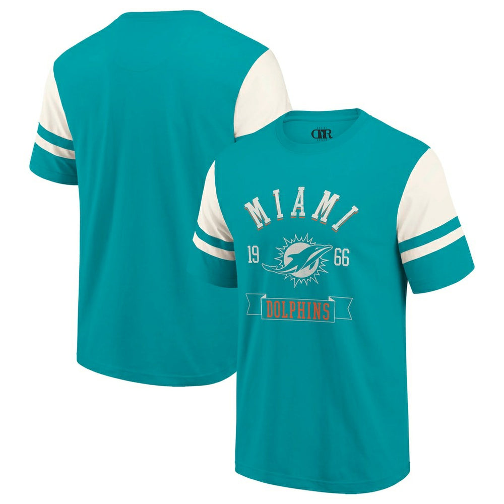 Miami Dolphins Fanatics Darius Rucker Collection Football T-Shirt