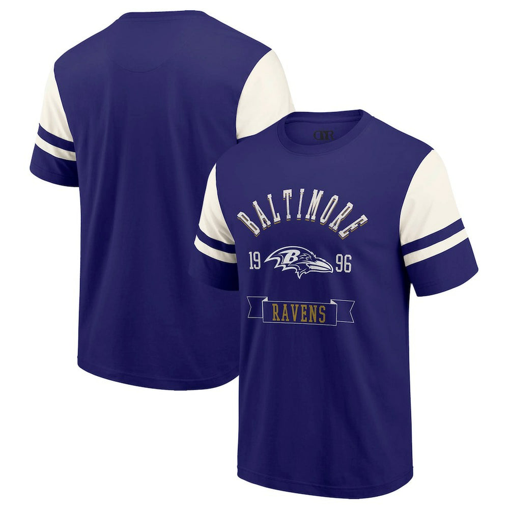 Baltimore Ravens Fanatics Darius Rucker Collection Football T-Shirt