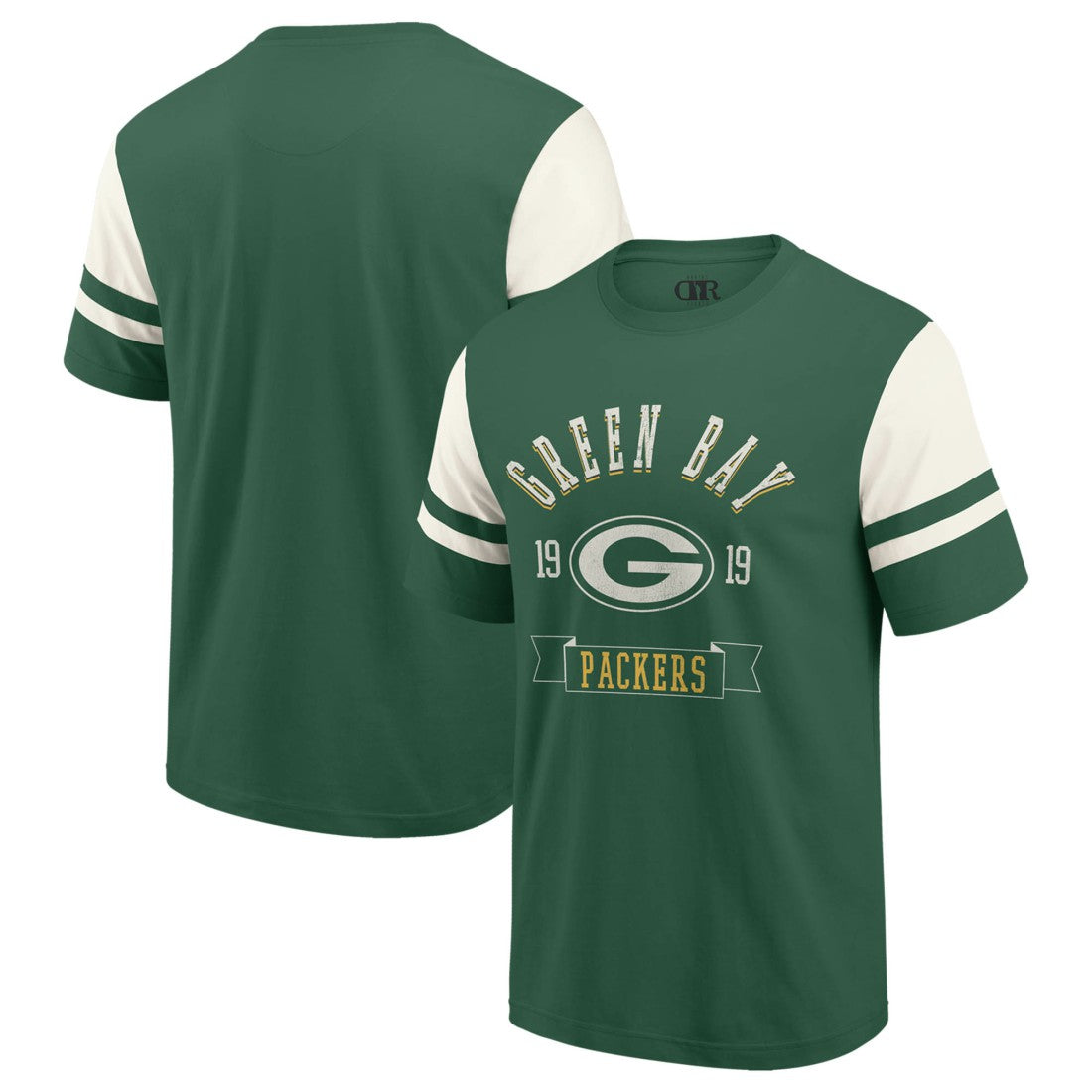 Green Bay Packers Fanatics Darius Rucker Collection Football T-Shirt