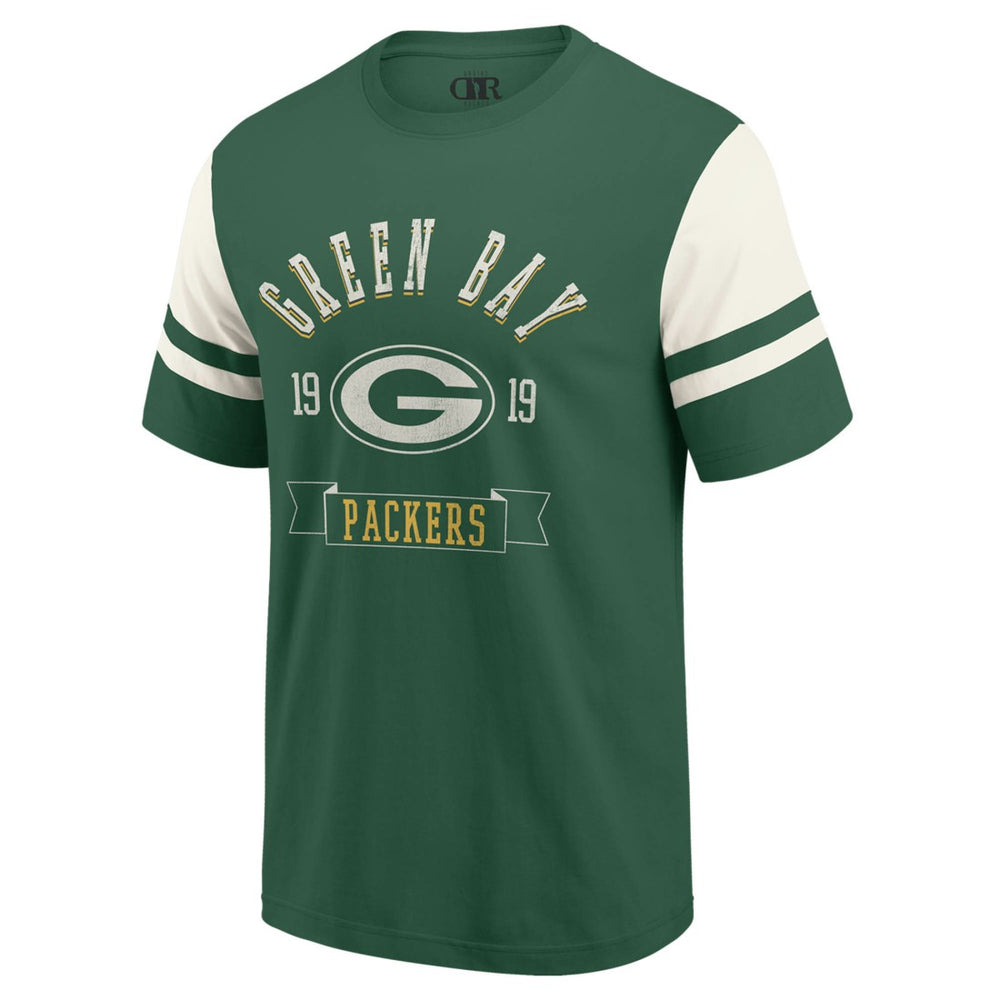 Green Bay Packers Fanatics Darius Rucker Collection Football T-Shirt