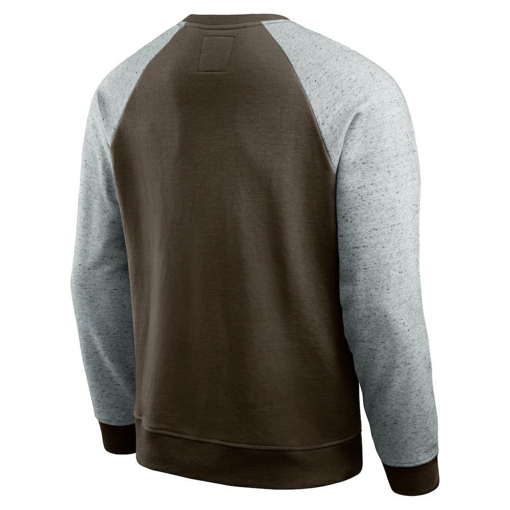 Cleveland Browns Fanatics Darius Rucker Collection Colorblock Pullover Sweatshirt
