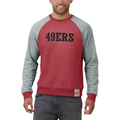 San Francisco 49ers Fanatics Darius Rucker Collection Colorblock Pullover Sweatshirt