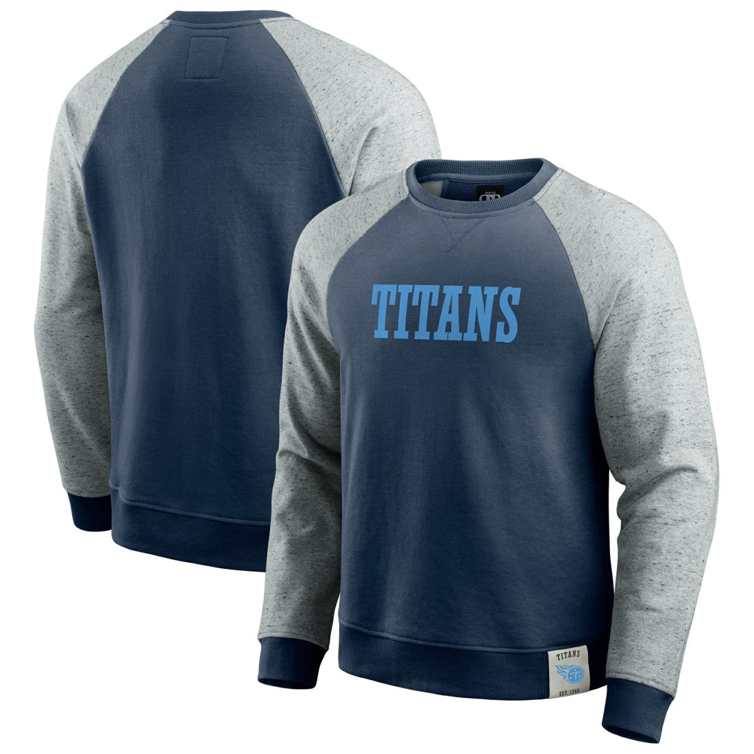 Tennessee Titans Fanatics Darius Rucker Collection Colorblock Pullover Sweatshirt