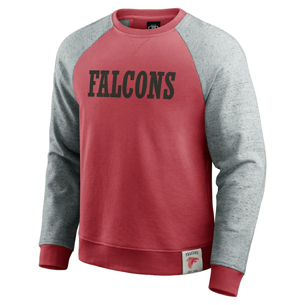 Atlanta Falcons Fanatics Darius Rucker Collection Colorblock Pullover Sweatshirt