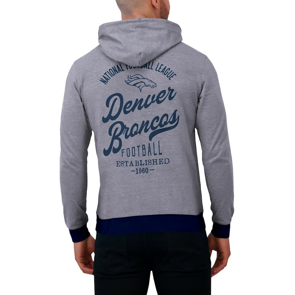 Denver Broncos Fanatics Darius Rucker Collection Tonal Knit Pullover Hoodie