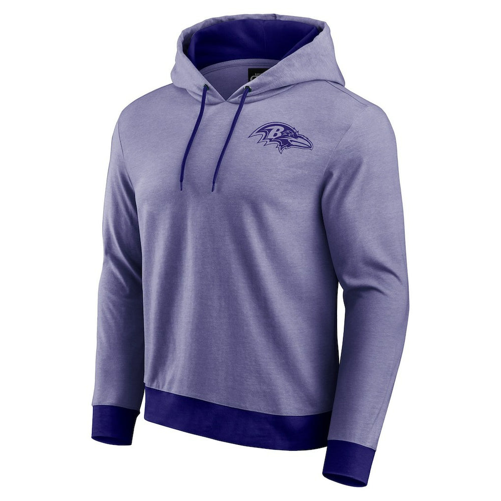 Baltimore Ravens Fanatics Darius Rucker Collection Tonal Knit Pullover Hoodie