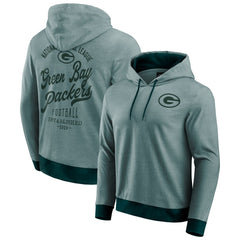 Green Bay Packers Fanatics Darius Rucker Collection Tonal Knit Pullover Hoodie