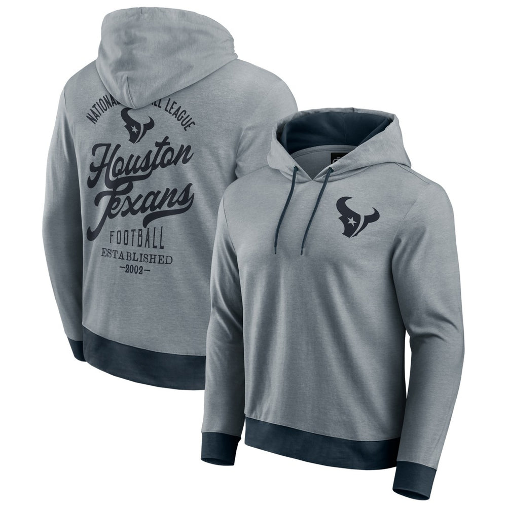 Houston Texans Fanatics Darius Rucker Collection Tonal Knit Pullover Hoodie