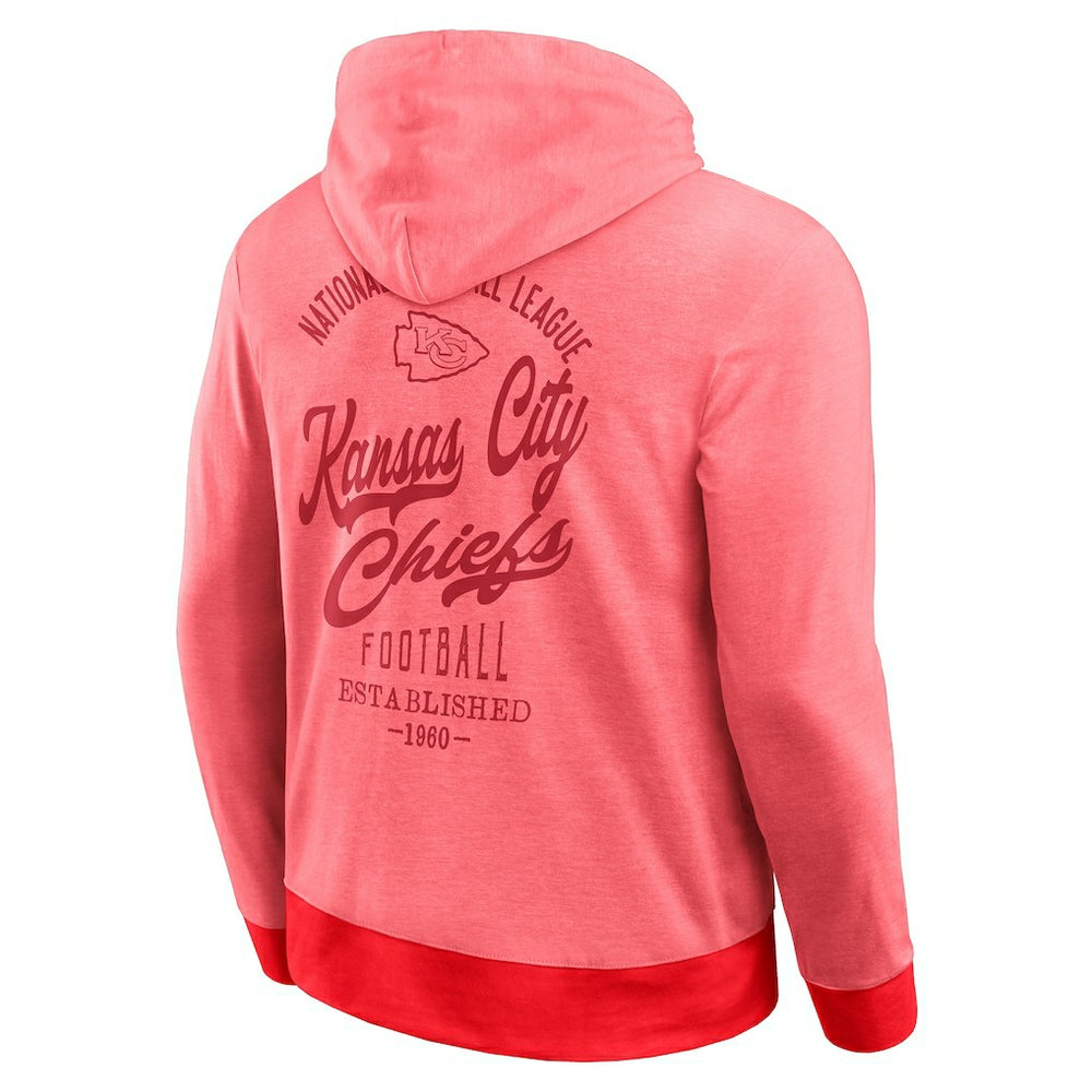 Kansas City Chiefs Fanatics Darius Rucker Collection Tonal Knit Pullover Hoodie
