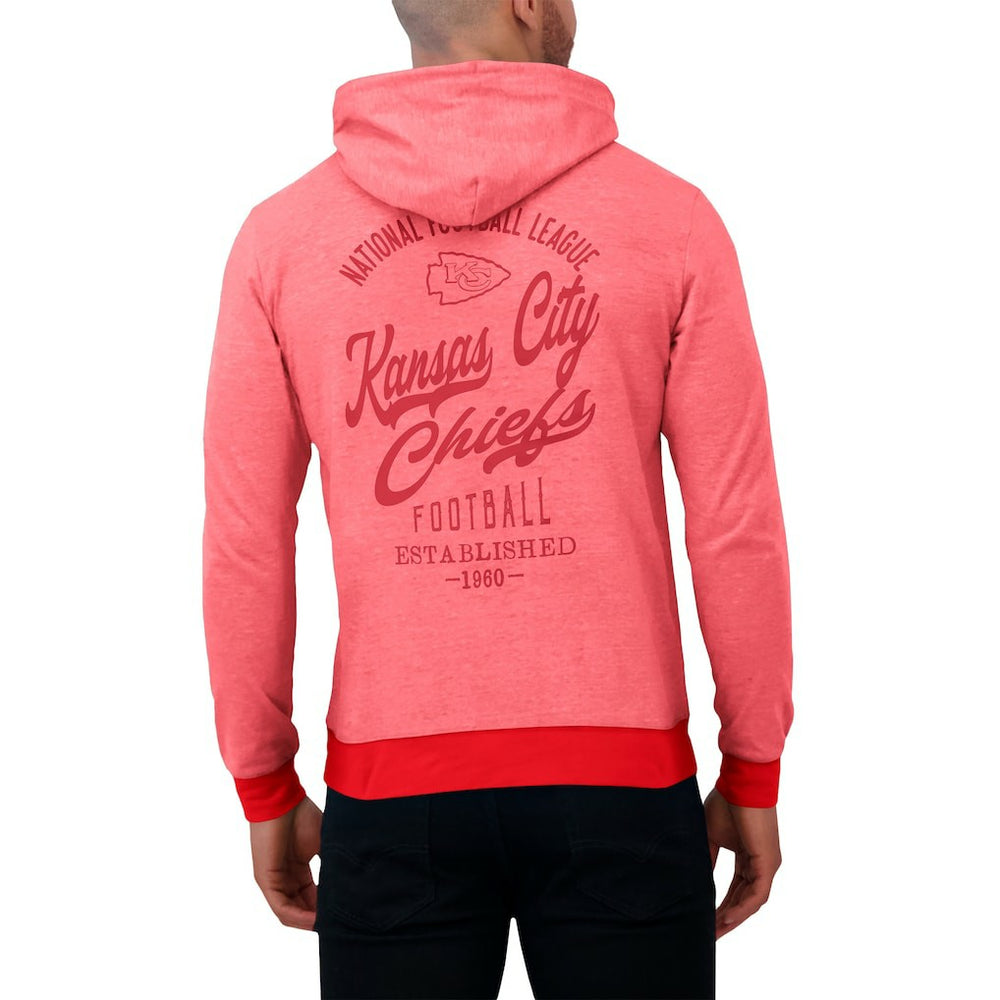 Kansas City Chiefs Fanatics Darius Rucker Collection Tonal Knit Pullover Hoodie
