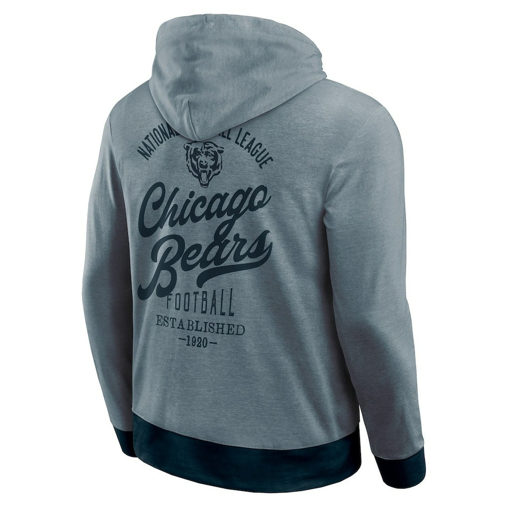 Chicago Bears Fanatics Darius Rucker Collection Tonal Knit Pullover Hoodie