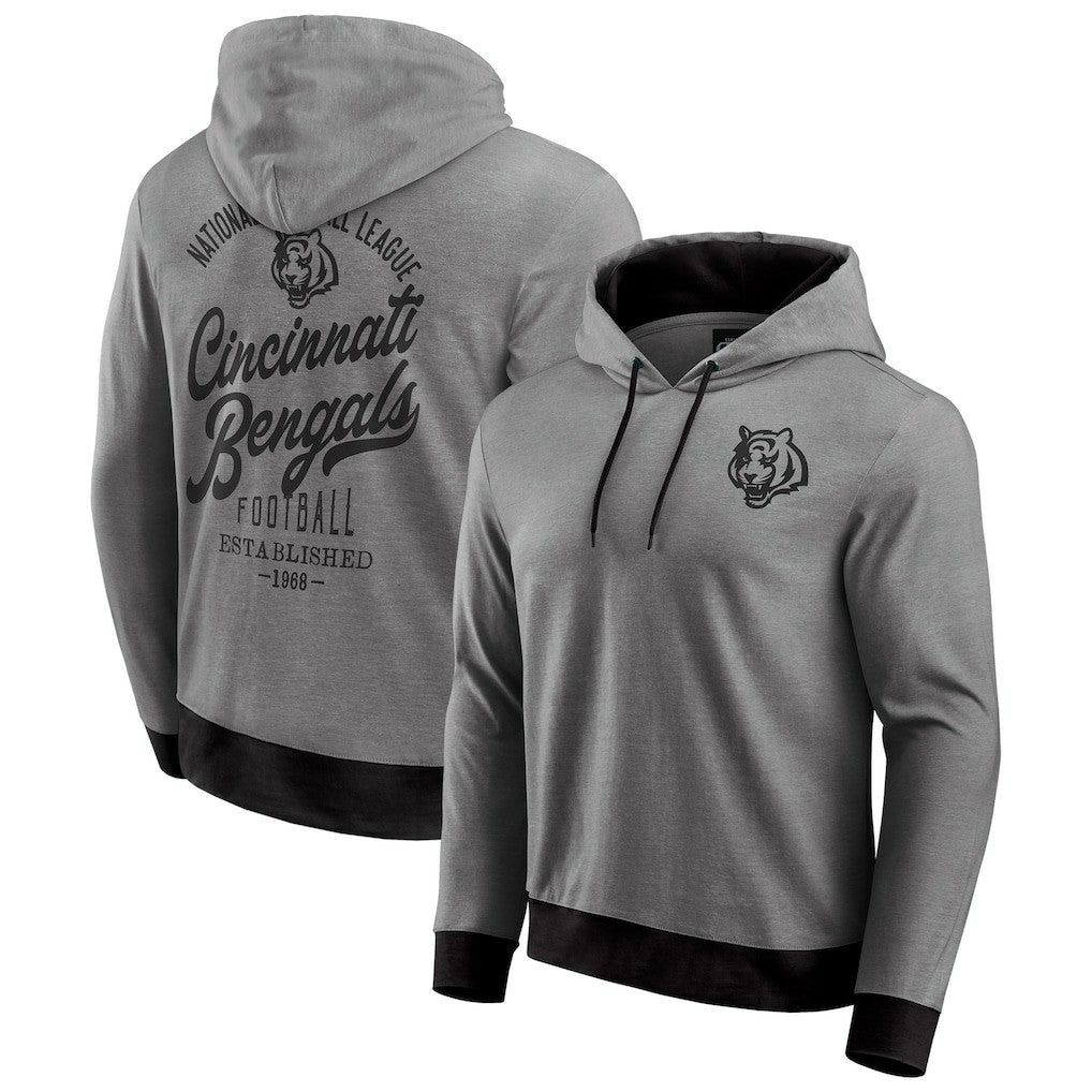 Cincinnati Bengals Fanatics Darius Rucker Collection Tonal Knit Pullover Hoodie