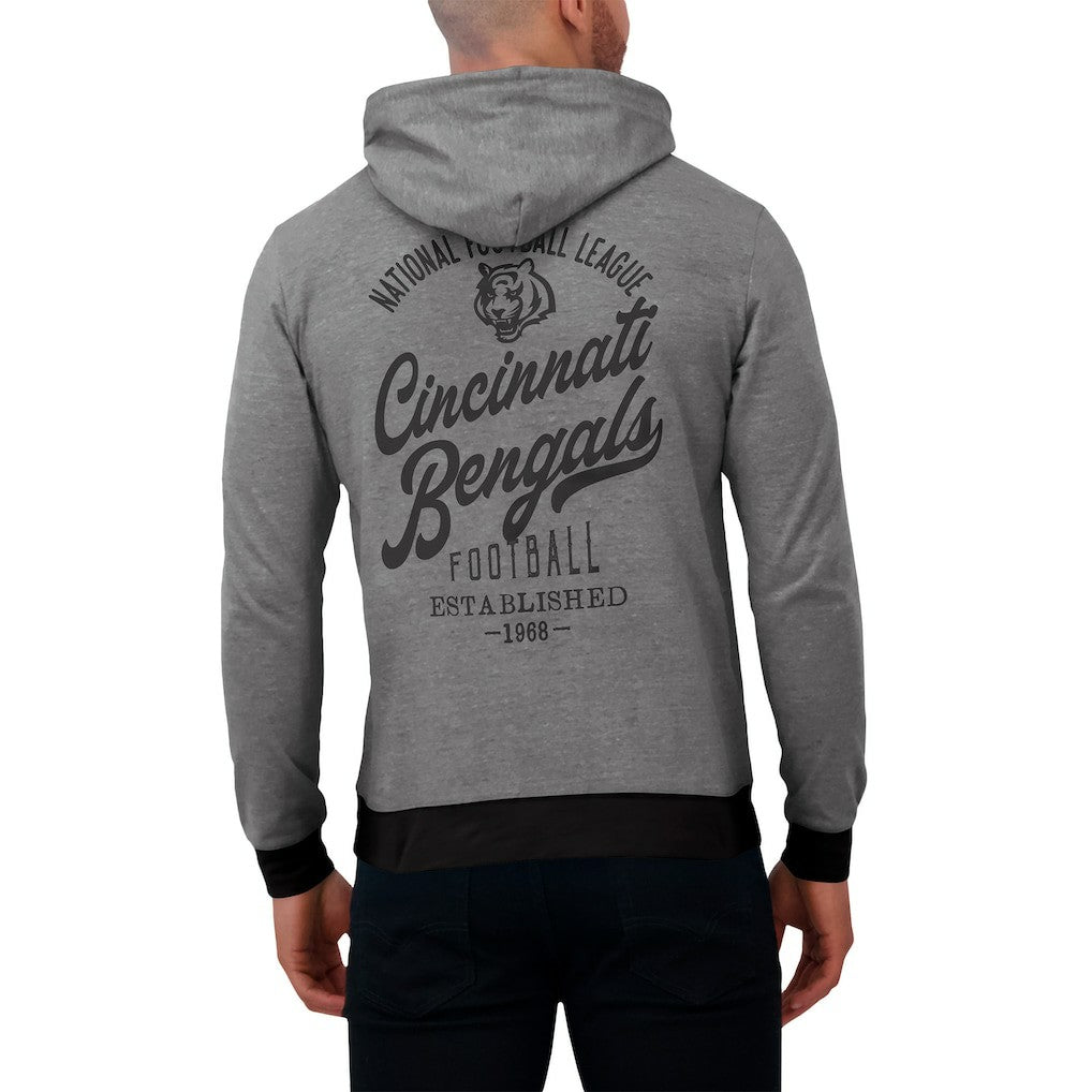 Cincinnati Bengals Fanatics Darius Rucker Collection Tonal Knit Pullover Hoodie