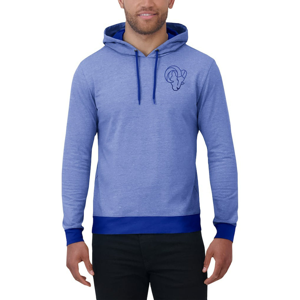 Los Angeles Rams Fanatics Darius Rucker Collection Tonal Knit Pullover Hoodie