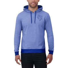 Los Angeles Rams Fanatics Darius Rucker Collection Tonal Knit Pullover Hoodie