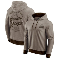 Cleveland Browns Fanatics Darius Rucker Collection Tonal Knit Pullover Hoodie