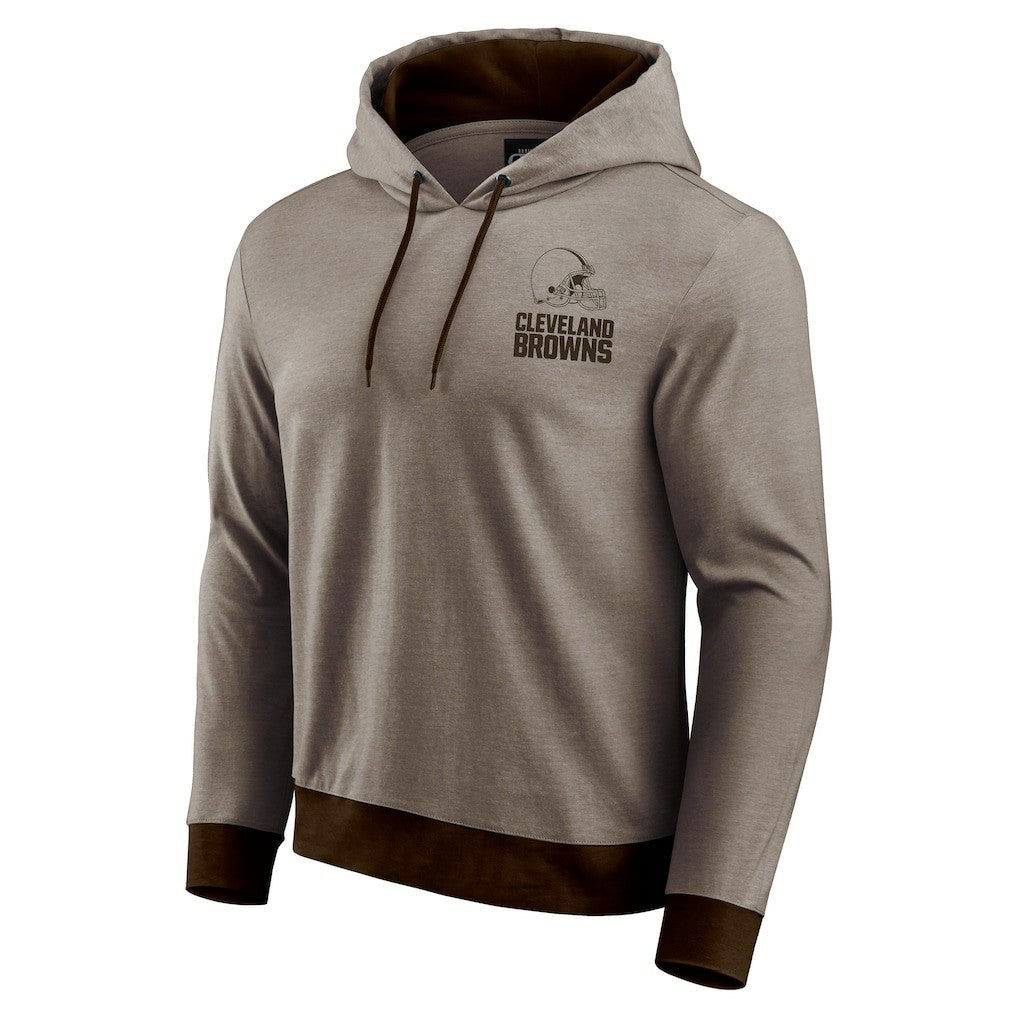 Cleveland Browns Fanatics Darius Rucker Collection Tonal Knit Pullover Hoodie