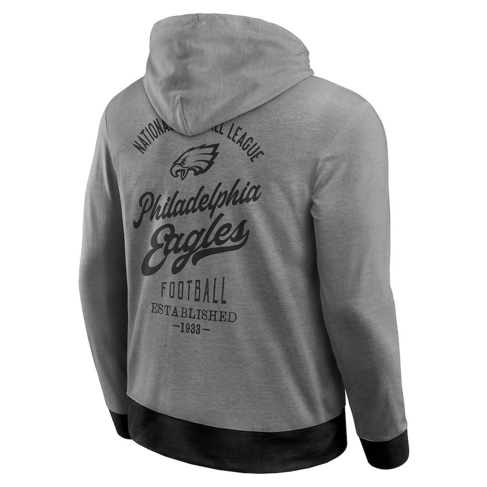 Philadelphia Eagles Fanatics Darius Rucker Collection Tonal Knit Pullover Hoodie