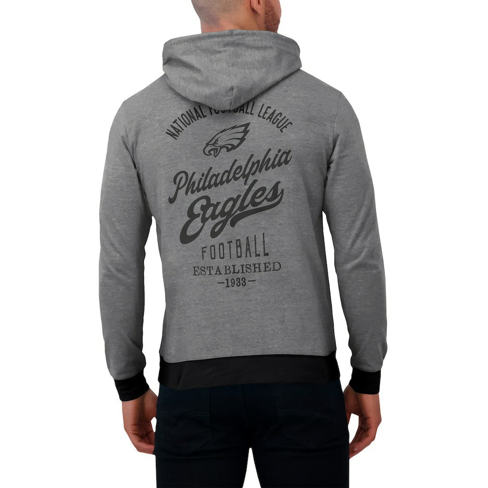Philadelphia Eagles Fanatics Darius Rucker Collection Tonal Knit Pullover Hoodie