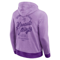 Minnesota Vikings Fanatics Darius Rucker Collection Tonal Knit Pullover Hoodie