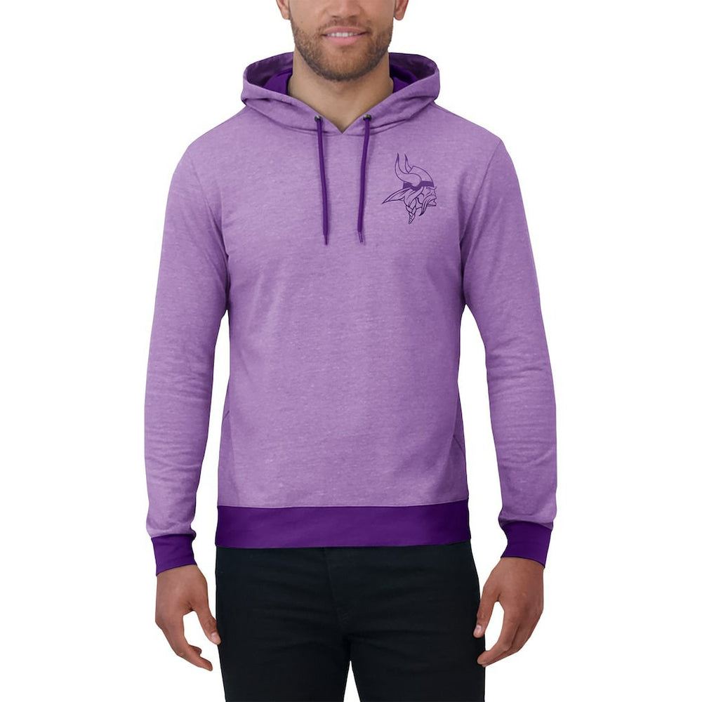 Minnesota Vikings Fanatics Darius Rucker Collection Tonal Knit Pullover Hoodie