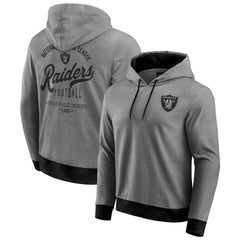 Las Vegas Raiders Fanatics Darius Rucker Collection Tonal Knit Pullover Hoodie