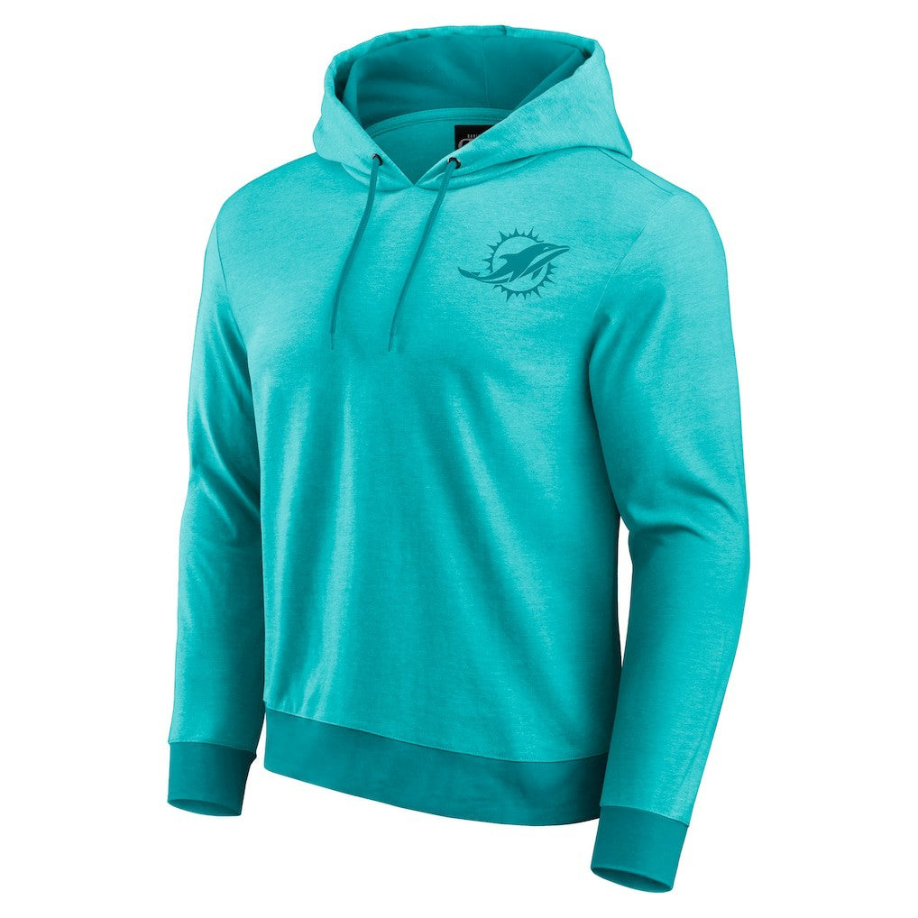 Miami Dolphins Fanatics Darius Rucker Collection Tonal Knit Pullover Hoodie