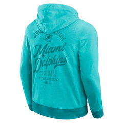 Miami Dolphins Fanatics Darius Rucker Collection Tonal Knit Pullover Hoodie