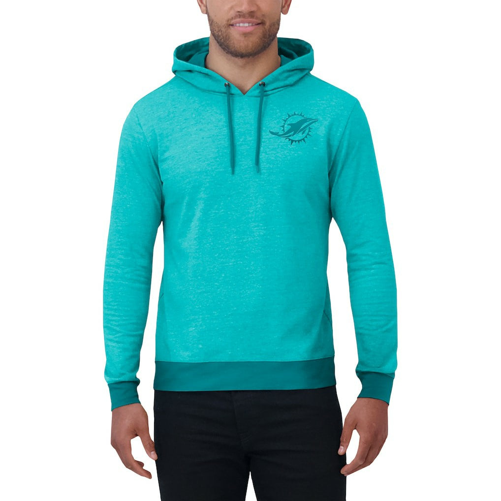 Miami Dolphins Fanatics Darius Rucker Collection Tonal Knit Pullover Hoodie