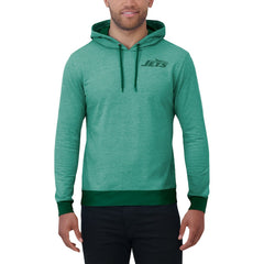 New York Jets Fanatics Darius Rucker Collection Tonal Knit Pullover Hoodie
