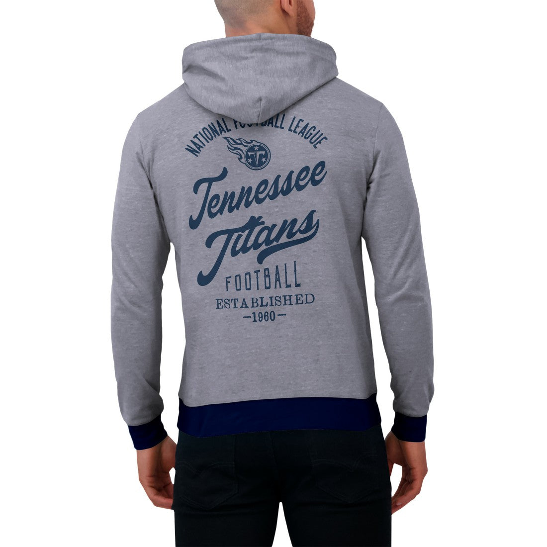 Tennessee Titans Fanatics Darius Rucker Collection Tonal Knit Pullover Hoodie