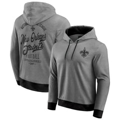 New Orleans Saints Fanatics Darius Rucker Collection Tonal Knit Pullover Hoodie