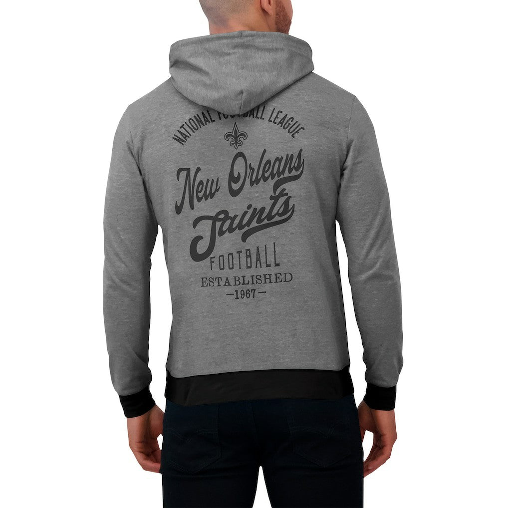New Orleans Saints Fanatics Darius Rucker Collection Tonal Knit Pullover Hoodie
