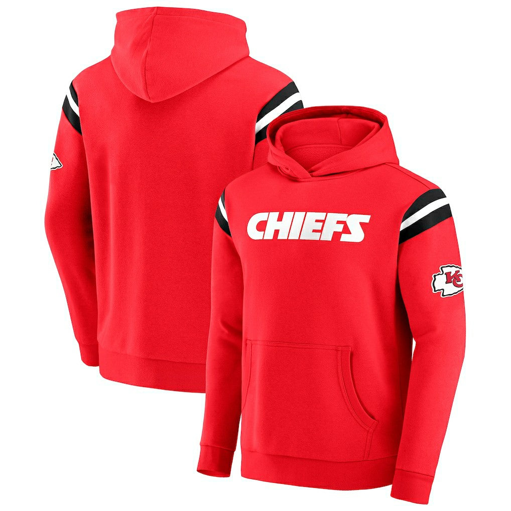 Kansas City Chiefs Fanatics Darius Rucker Collection Football Washed Pullover Hoodie