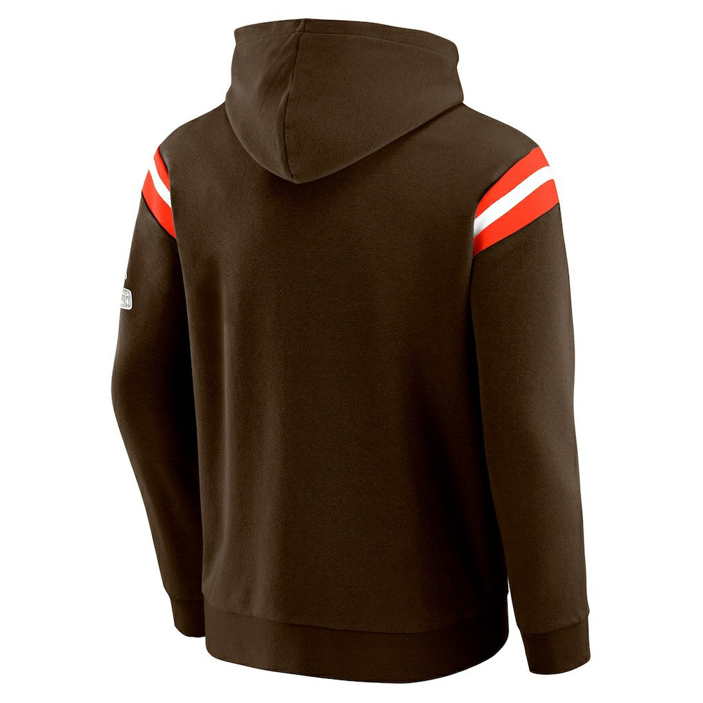 Cleveland Browns Fanatics Darius Rucker Collection Football Washed Pullover Hoodie