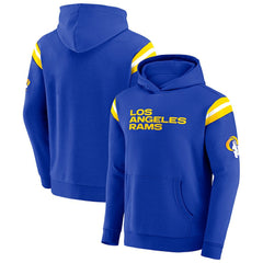 Los Angeles Rams Fanatics Darius Rucker Collection Football Washed Pullover Hoodie