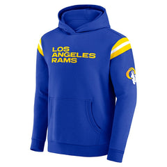 Los Angeles Rams Fanatics Darius Rucker Collection Football Washed Pullover Hoodie