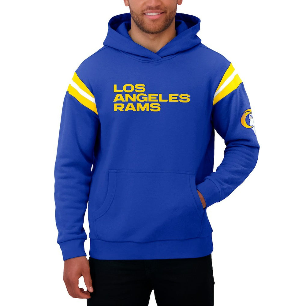 Los Angeles Rams Fanatics Darius Rucker Collection Football Washed Pullover Hoodie