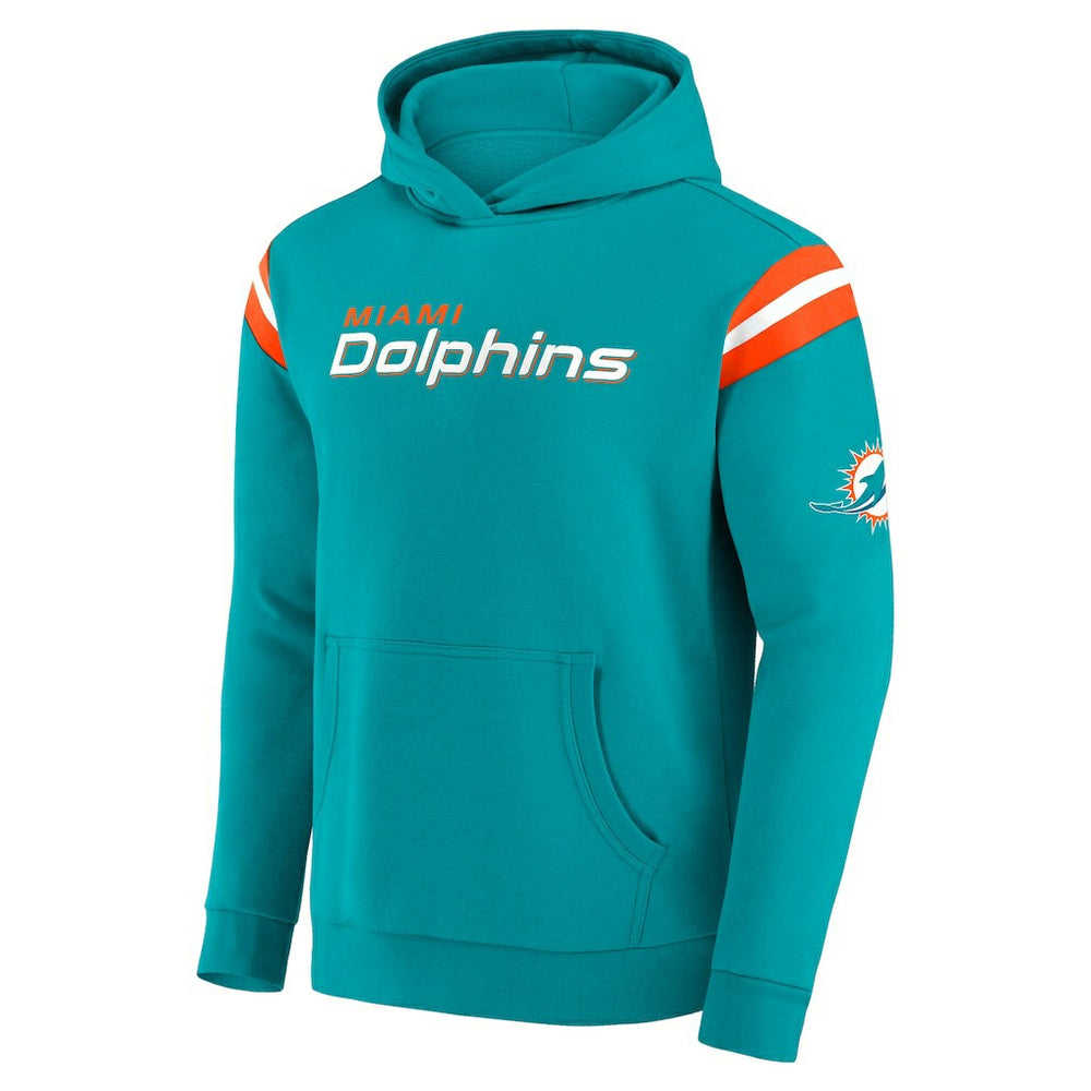 Miami Dolphins Fanatics Darius Rucker Collection Football Washed Pullover Hoodie