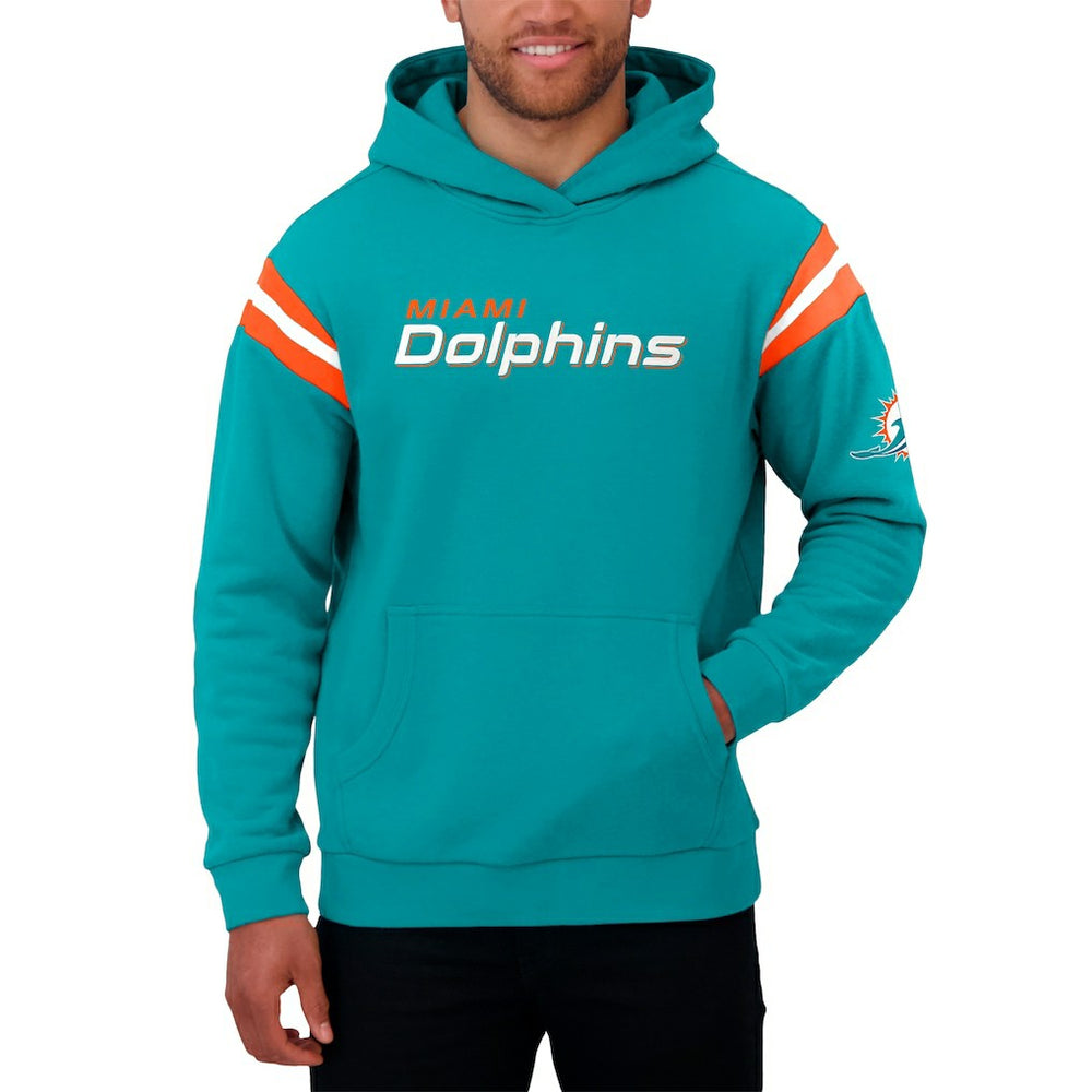 Miami Dolphins Fanatics Darius Rucker Collection Football Washed Pullover Hoodie