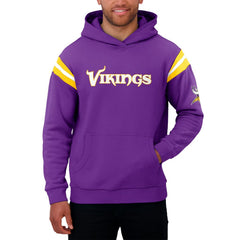 Minnesota Vikings Fanatics Darius Rucker Collection Football Washed Pullover Hoodie