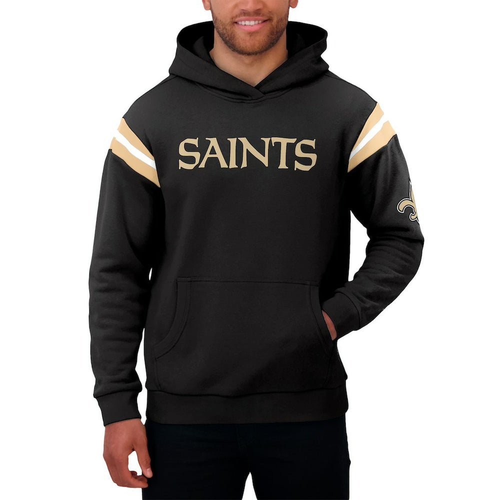 New Orleans Saints Fanatics Darius Rucker Collection Football Washed Pullover Hoodie