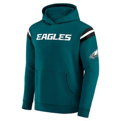 Philadelphia Eagles Fanatics Darius Rucker Collection Football Washed Pullover Hoodie