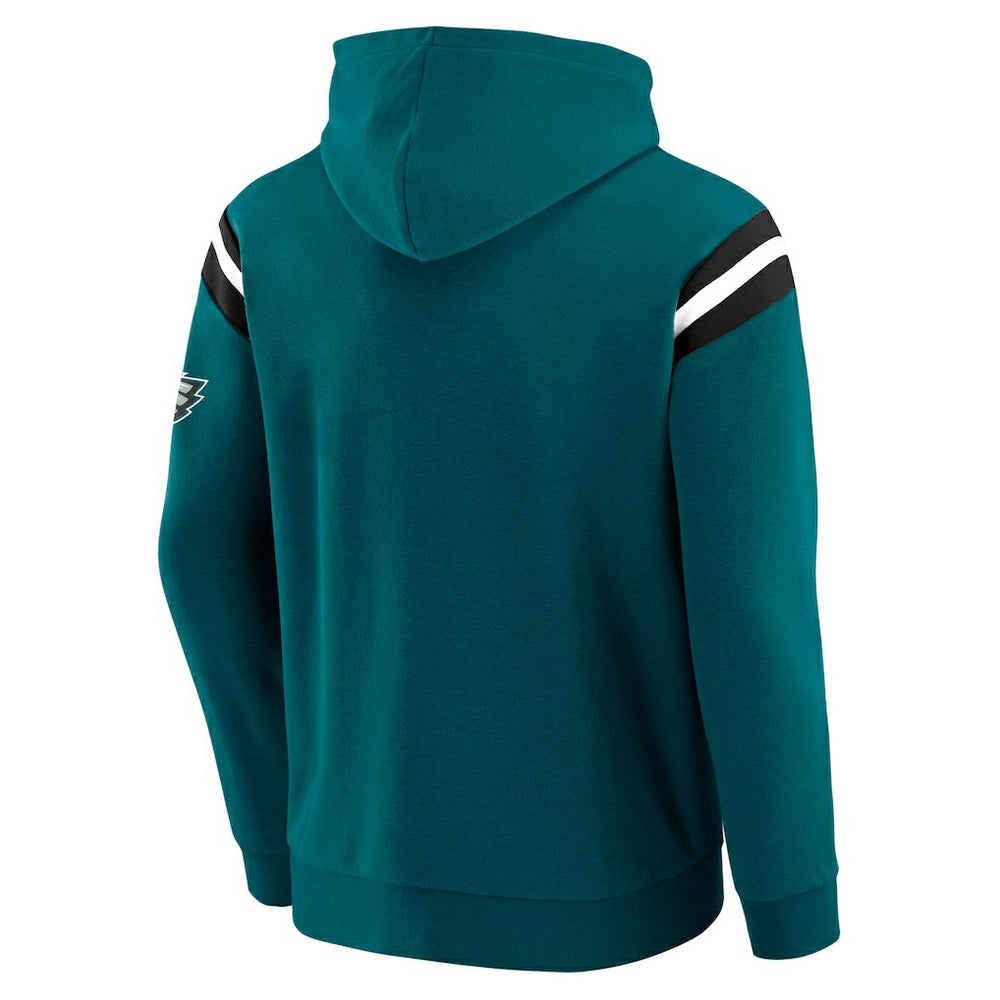 Philadelphia Eagles Fanatics Darius Rucker Collection Football Washed Pullover Hoodie