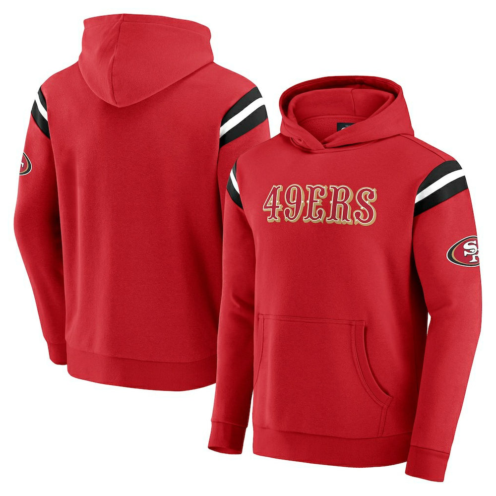 San Francisco 49ers Fanatics Darius Rucker Collection Football Washed Pullover Hoodie