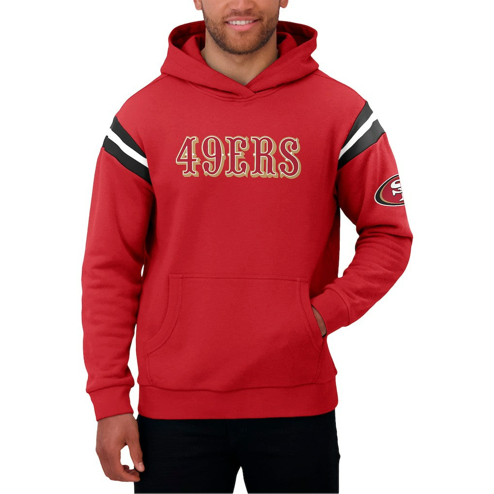 San Francisco 49ers Fanatics Darius Rucker Collection Football Washed Pullover Hoodie