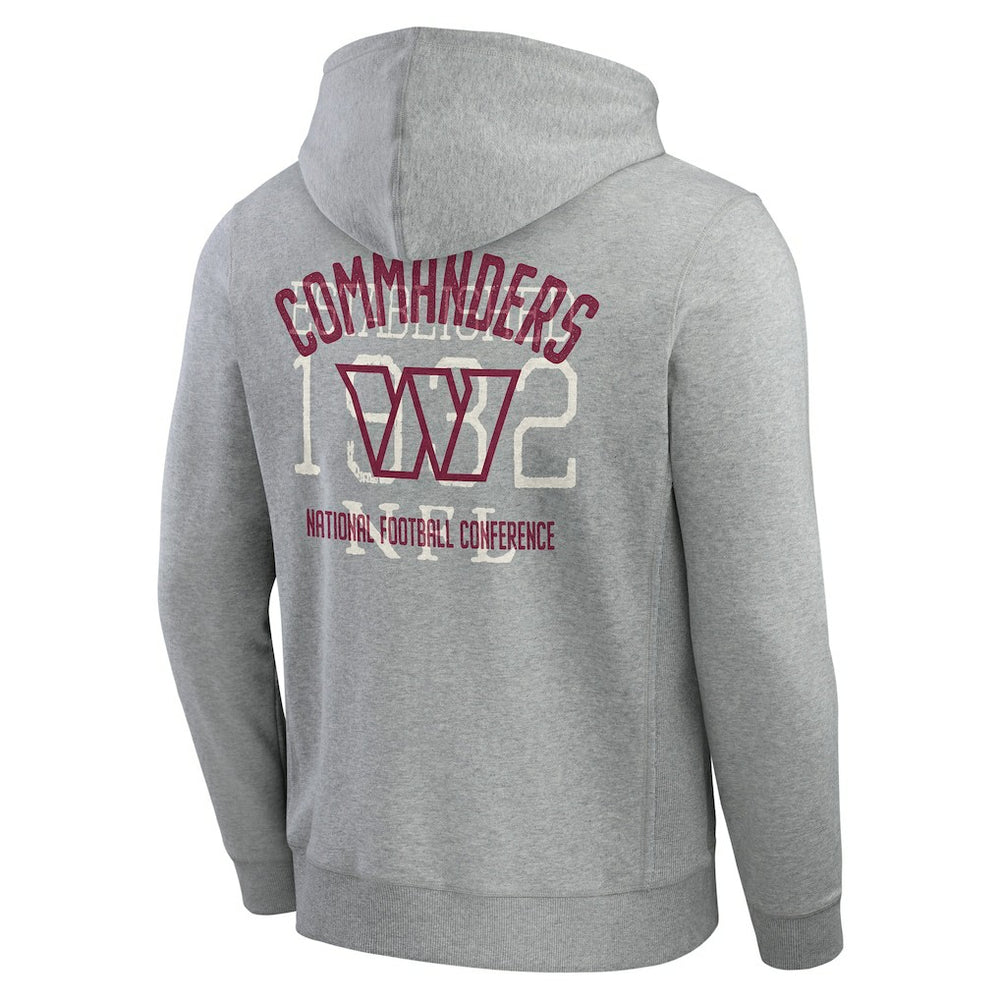 Washington Commanders Fanatics Darius Rucker Collection Vintage Stripe Full-Zip Hoodie