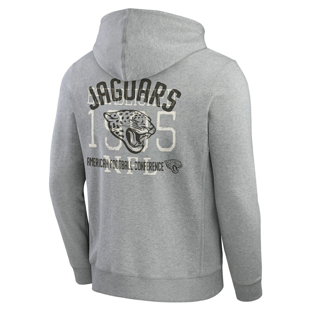 Jacksonville Jaguars Fanatics Darius Rucker Collection Vintage Stripe Full-Zip Hoodie